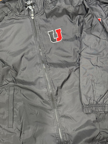 Long Fleece Lined Jacket with U