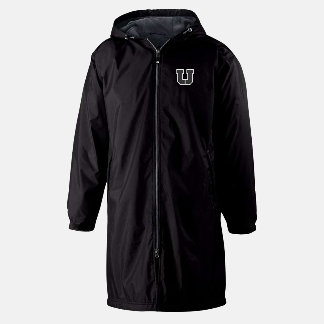 Long Fleece Lined Jacket with U