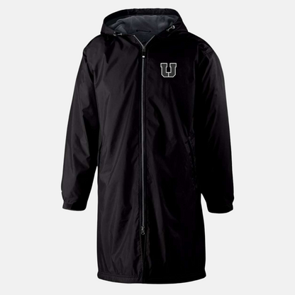 Long Fleece Lined Jacket with U