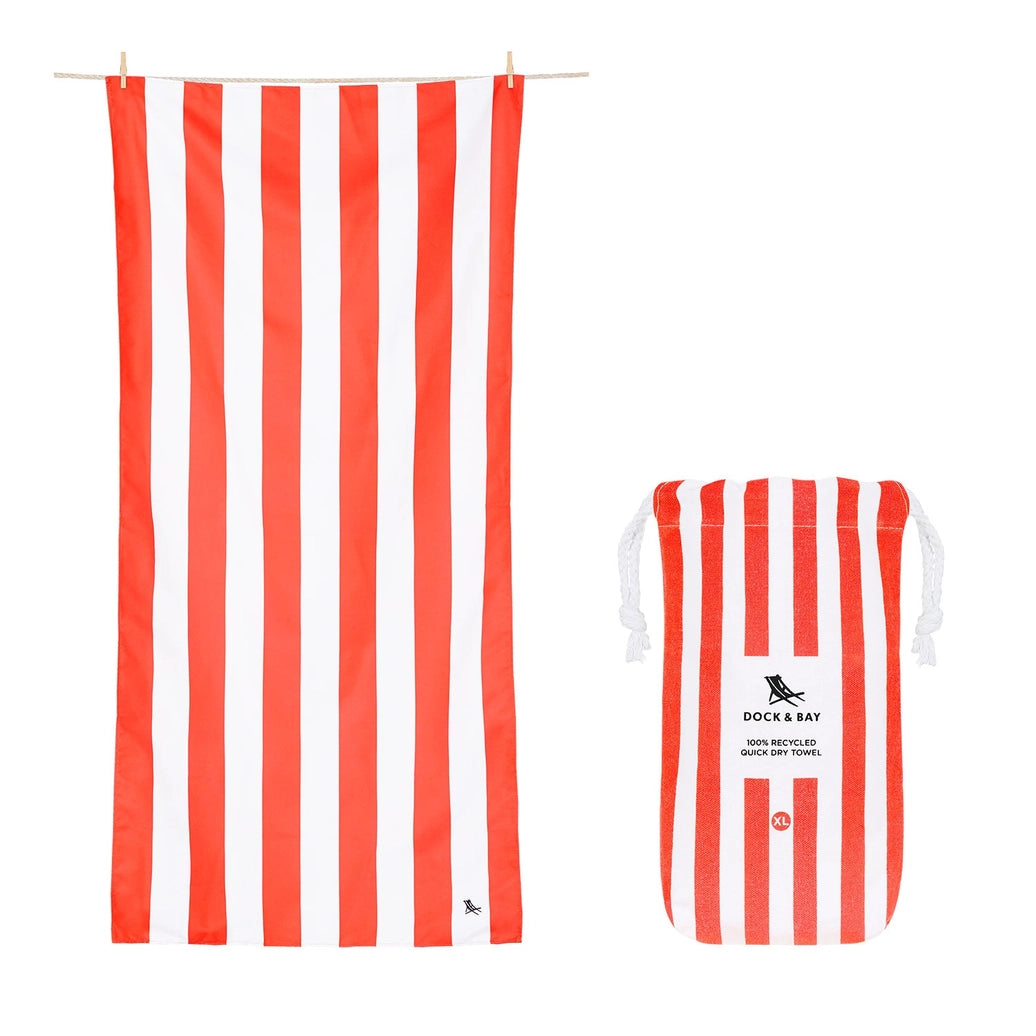 Cabana Stripe Quick Dry Towel