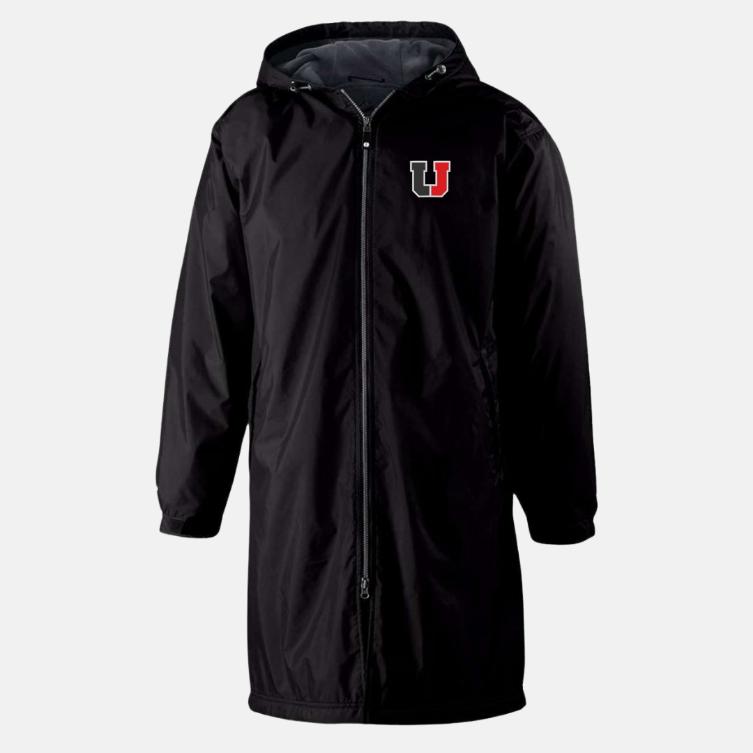 Long Fleece Lined Jacket with U
