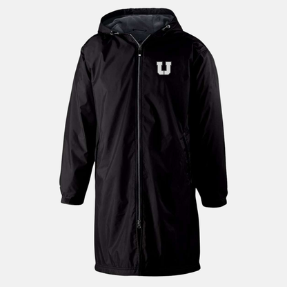Long Fleece Lined Jacket with U